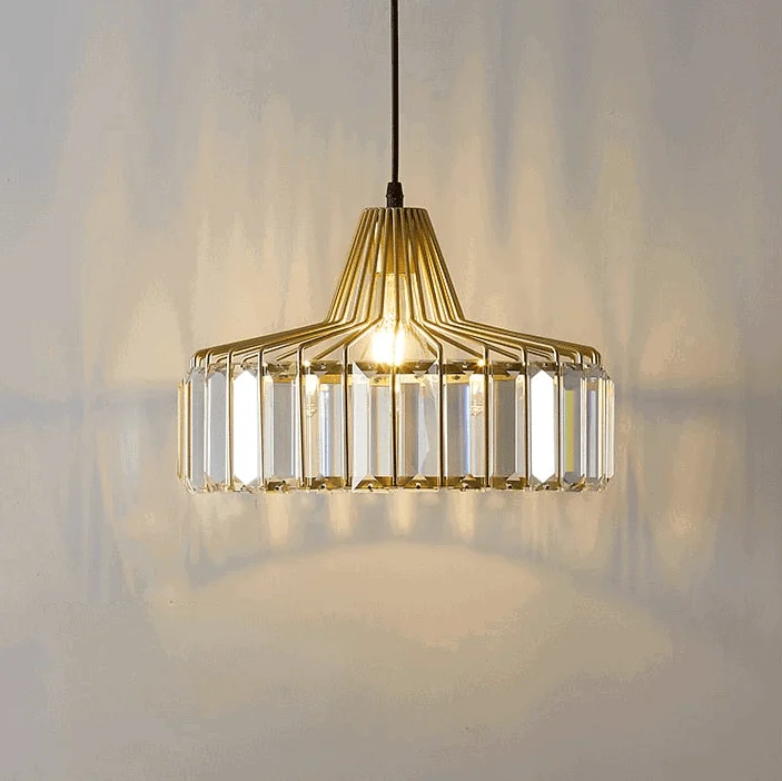 Homeko Circular Crystal Pendant Light -