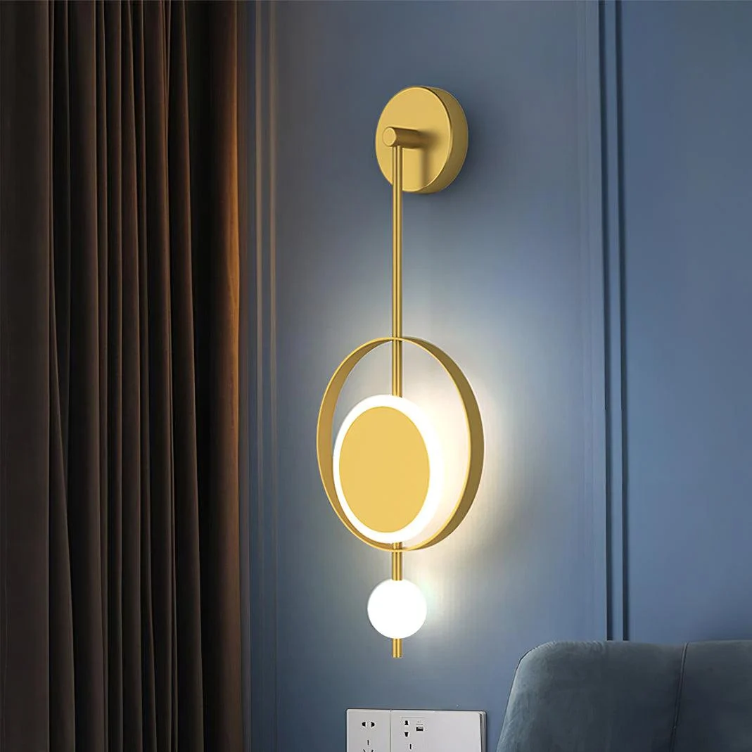 Homeko Clock Wall Lamp -