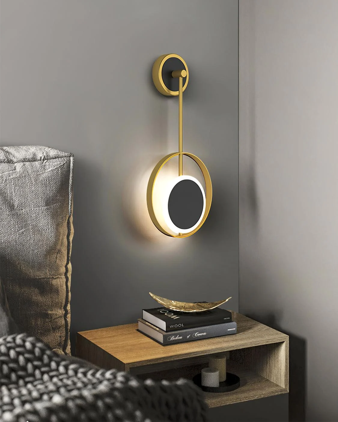 Homeko Clock Wall Lamp -