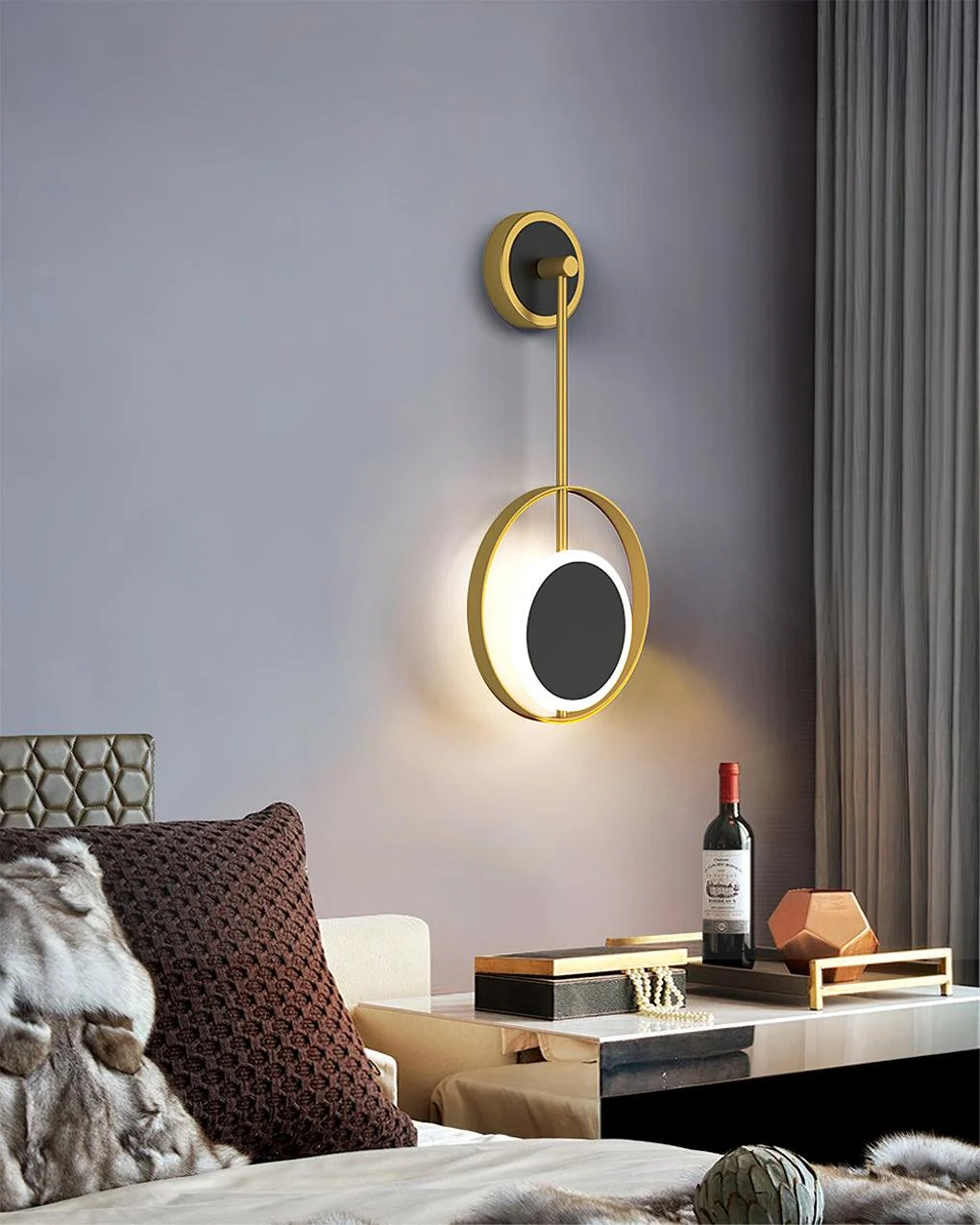 Homeko Clock Wall Lamp -