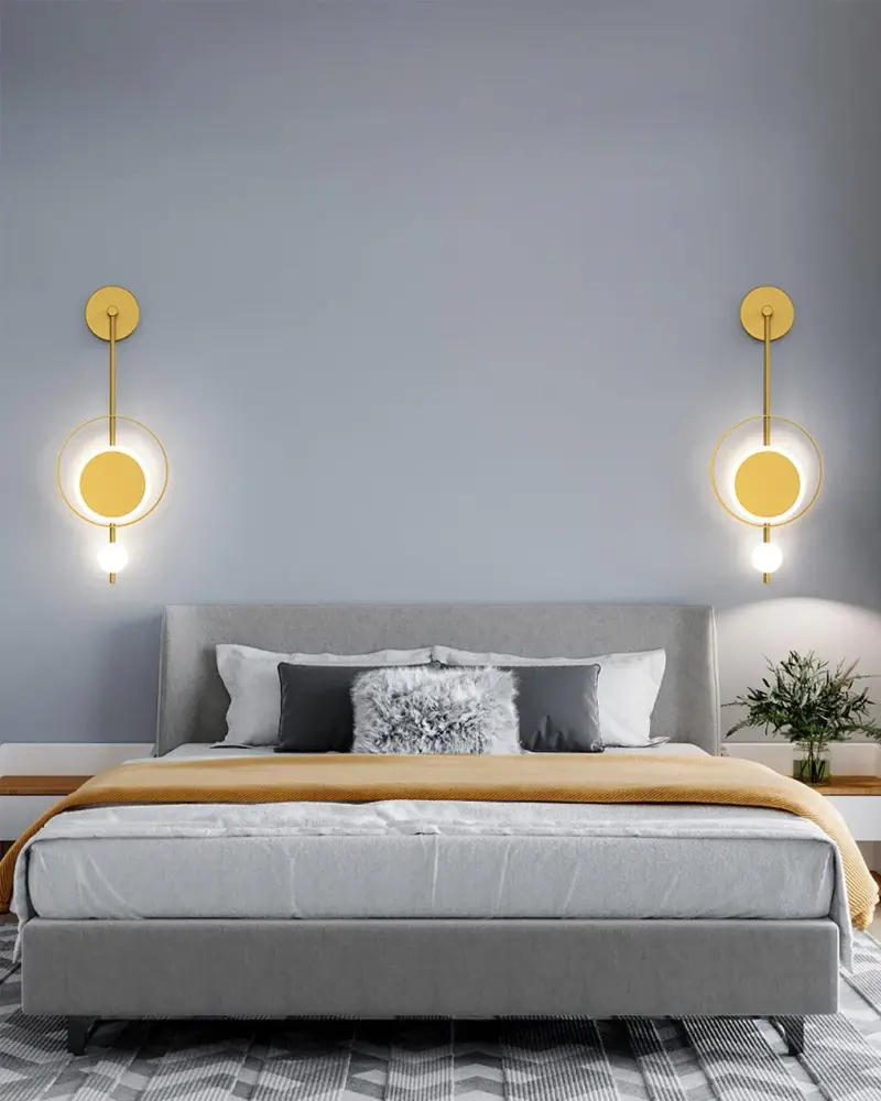 Homeko Clock Wall Lamp
