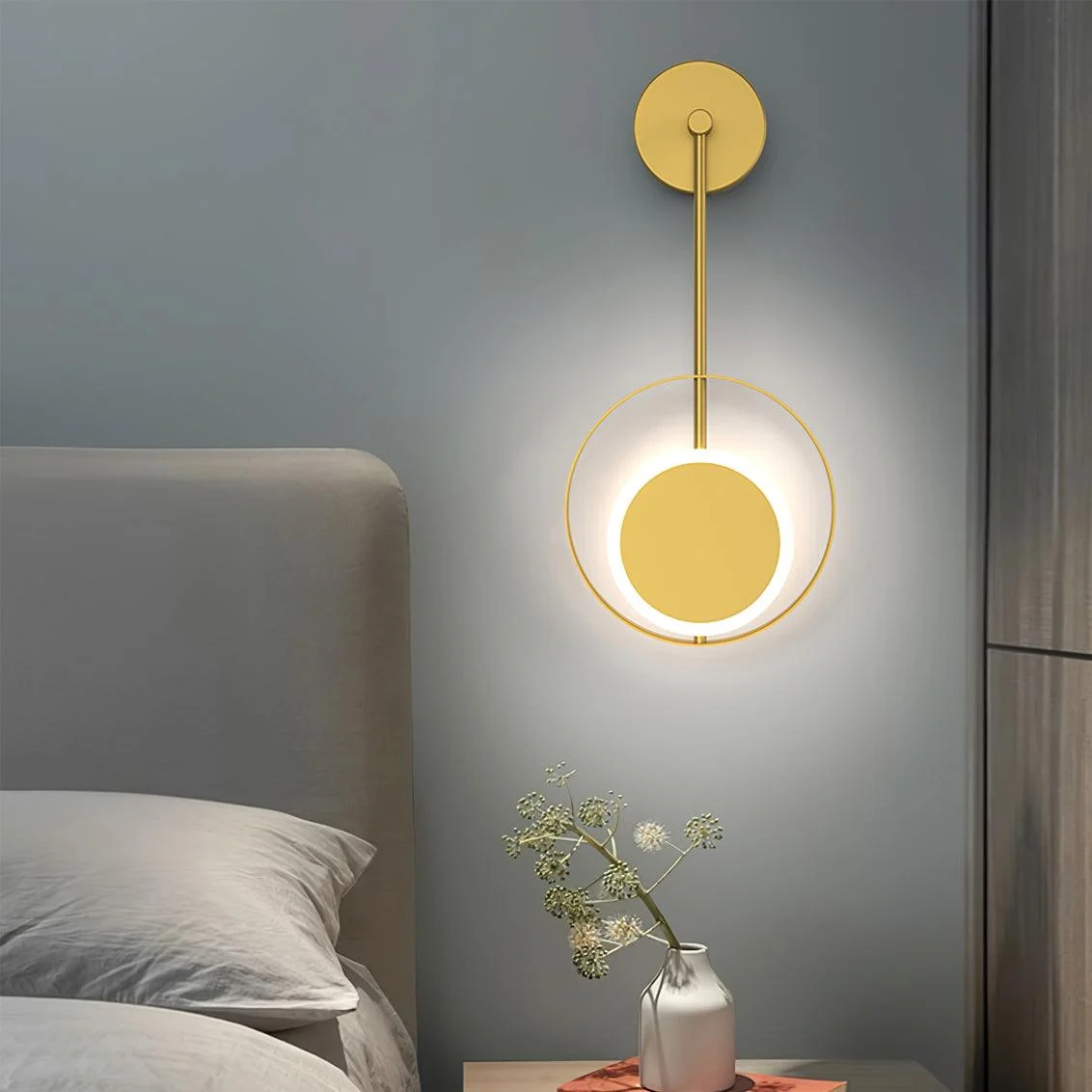 Homeko Clock Wall Lamp -