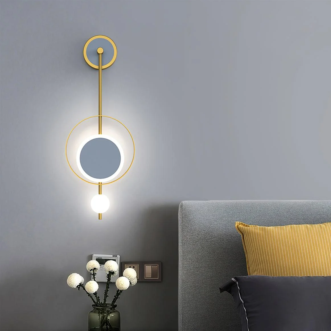 Homeko Clock Wall Lamp -