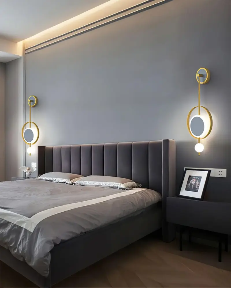 Homeko Clock Wall Lamp