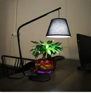 Homeko Cloth Cover Metal Table Light