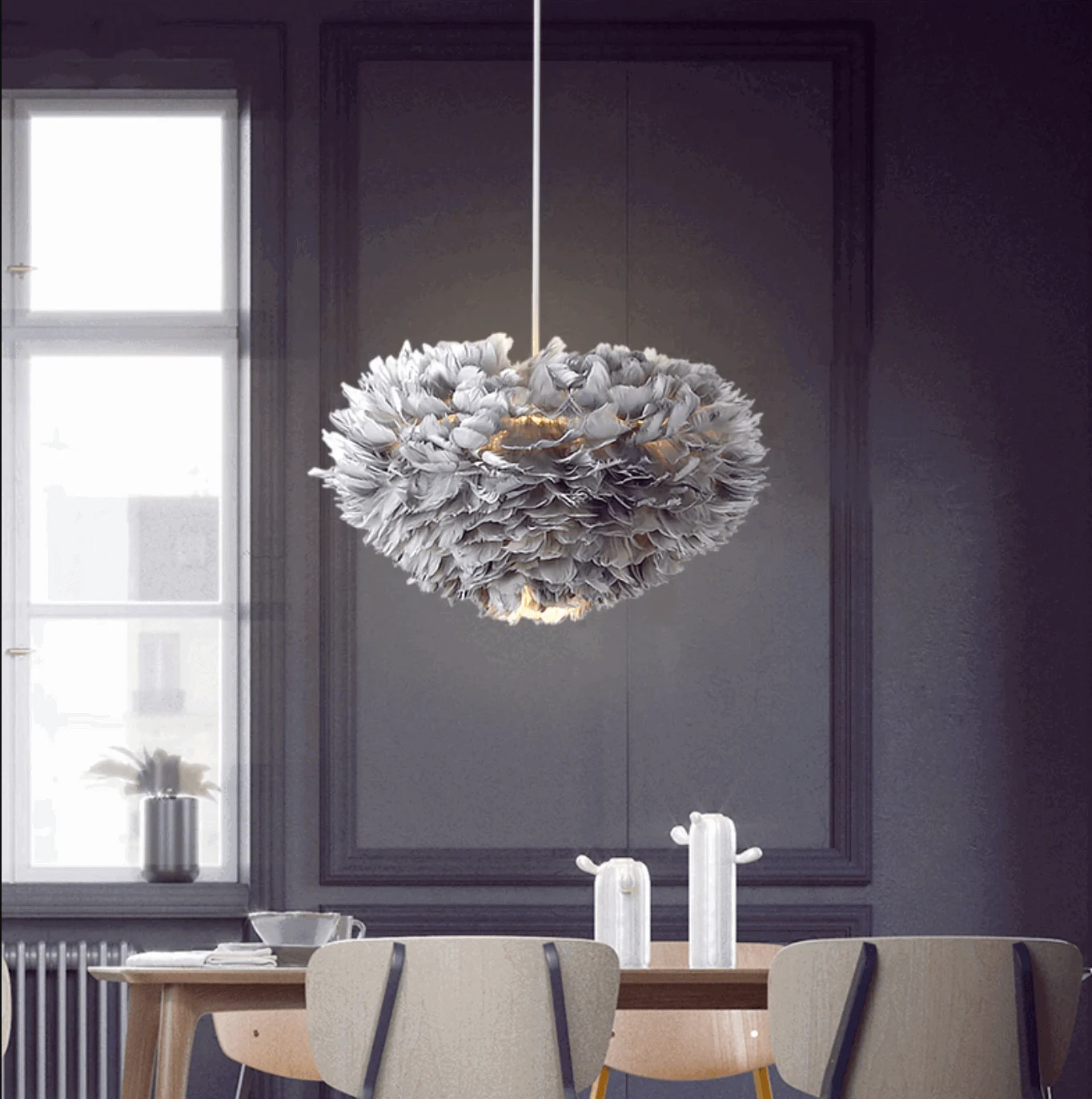 Homeko Cloud Fairy Goose Pendant Lamp -