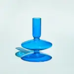 Homeko_Coastal_Blue_Glass_Taper_Candle_Holders_Vases_-_-4223045 Homeko Coastal Blue Glass Taper Candle Holders Vases
