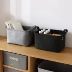 Homeko Collapsible Felt Storage Basket