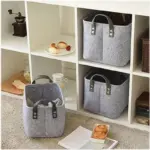 Homeko Collapsible Felt Storage Basket