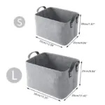 Homeko Collapsible Felt Storage Basket