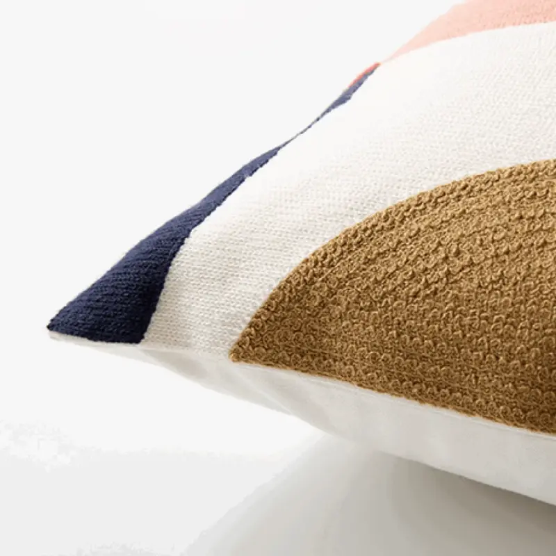 Homeko Color Block Abstract Pillow Cover