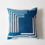 Homeko Color Block Abstract Pillow Cover