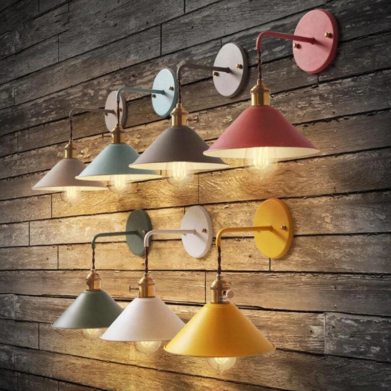 Homeko Colored Metal Wall Light -