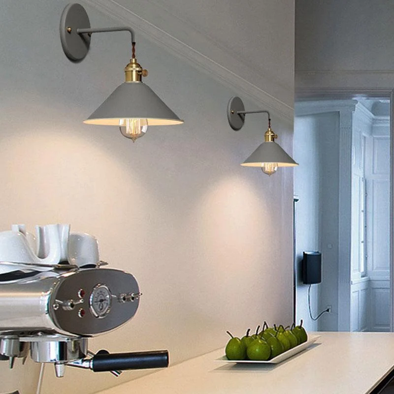 Homeko Colored Metal Wall Light -