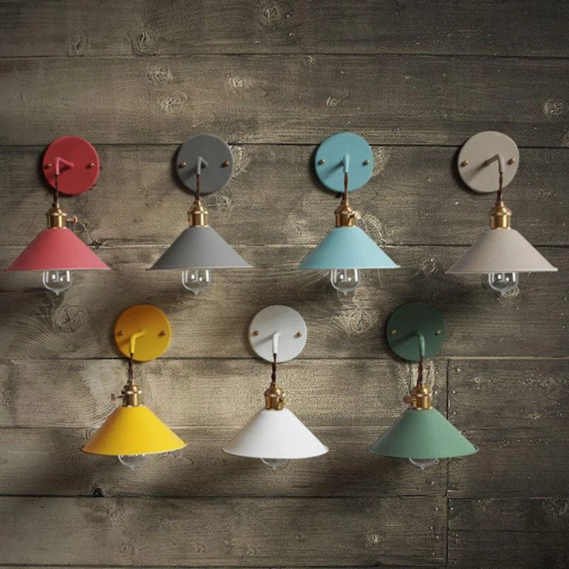Homeko Colored Metal Wall Light -