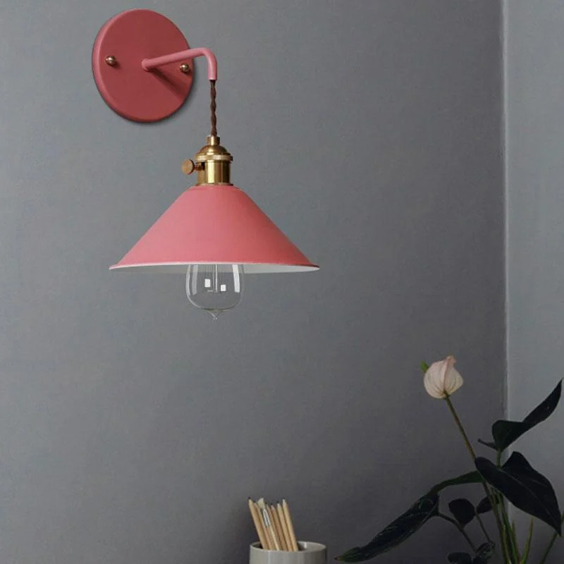 Homeko Colored Metal Wall Light -