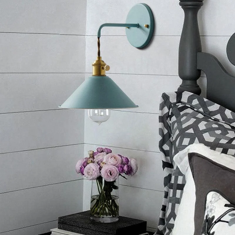 Homeko Colored Metal Wall Light -