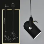 Homeko Colorful Angled Drop Light