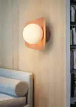 Homeko Colors Globe Wall Light