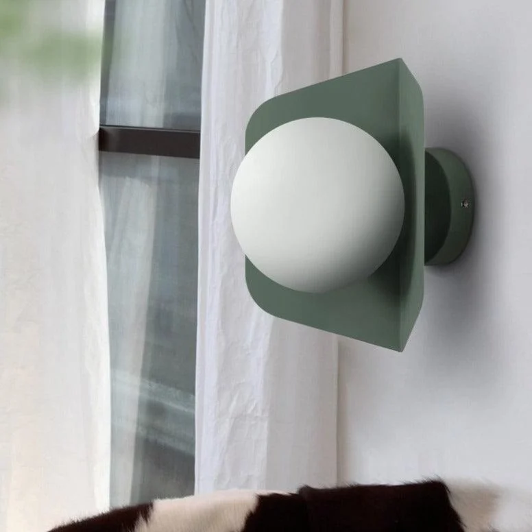 Homeko Colors Globe Wall Light -