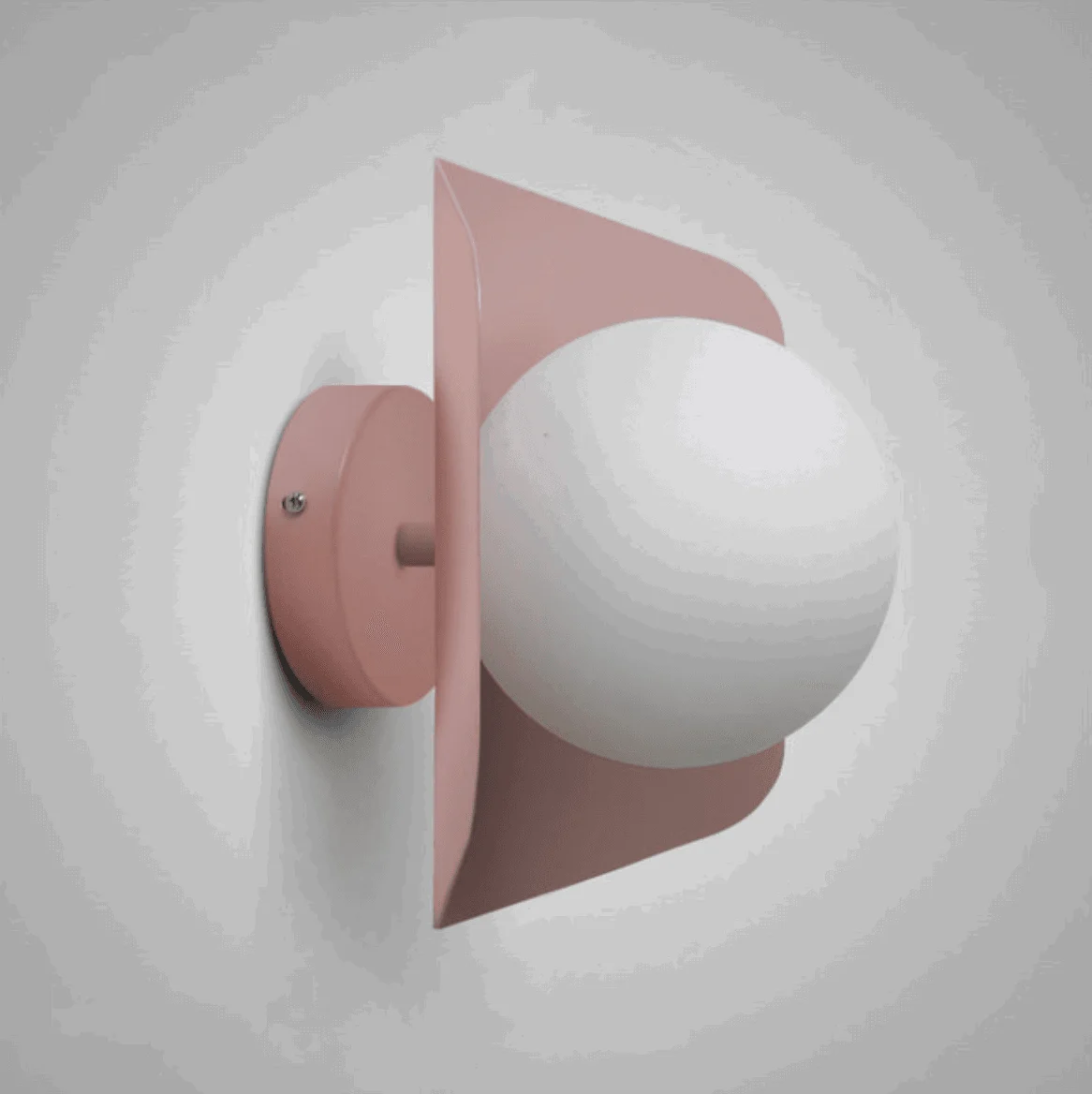 Homeko Colors Globe Wall Light -