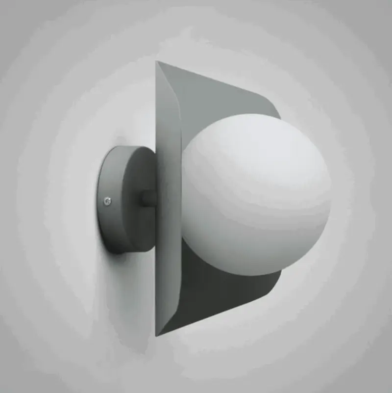 Homeko Colors Globe Wall Light