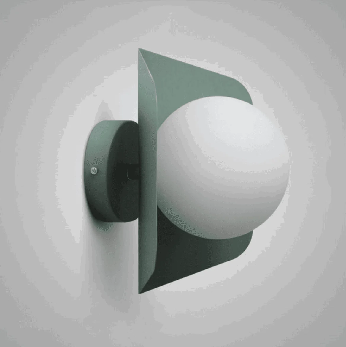 Homeko Colors Globe Wall Light -