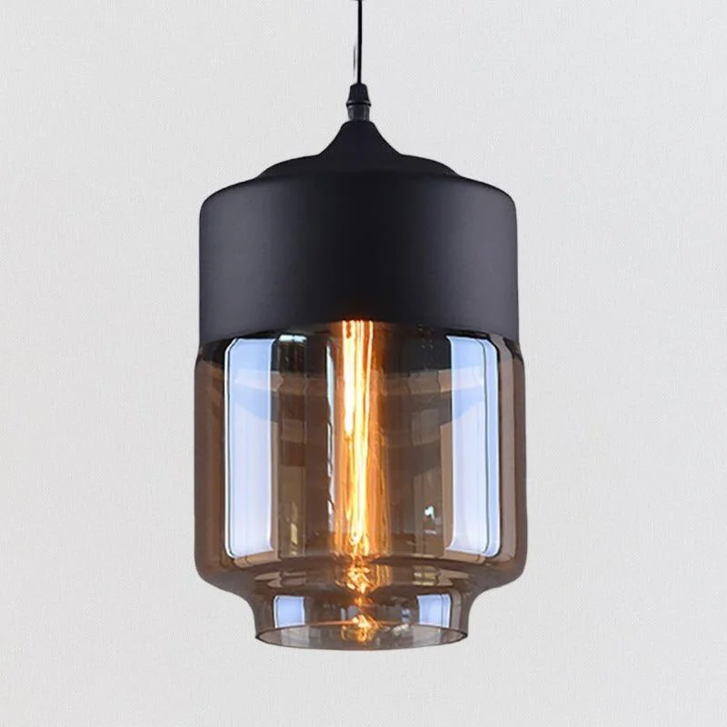 Homeko Combination Metal Glass Pendant Lights -