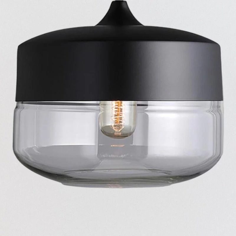 Homeko Combination Metal Glass Pendant Lights -