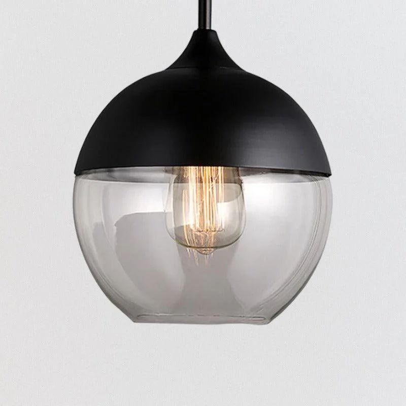 Homeko Combination Metal Glass Pendant Lights -