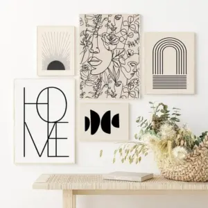 Homeko Commitment Abstract Canvas Painting