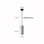 Homeko_Concrete_Tube_Pendant_Lamp_-_-4223966 Homeko Concrete Tube Pendant Lamp