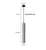 Homeko_Concrete_Tube_Pendant_Lamp_-_-4223969 Homeko Concrete Tube Pendant Lamp