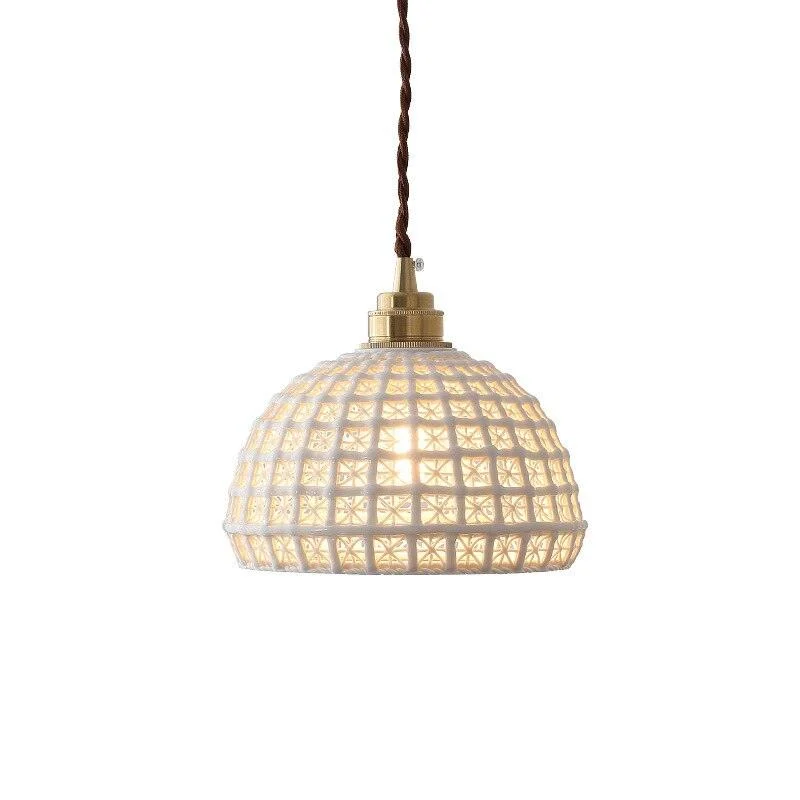 Homeko Copper Ceramic Pendant Lamp -