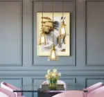 Homeko Copper Glass Pendant Light