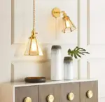 Homeko Copper Glass Pendant Light