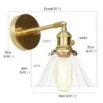 Homeko Copper Wall Sconces