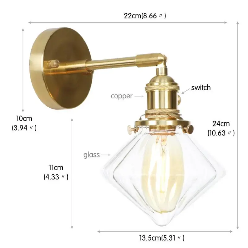 Homeko Copper Wall Sconces