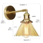 Homeko Copper Wall Sconces