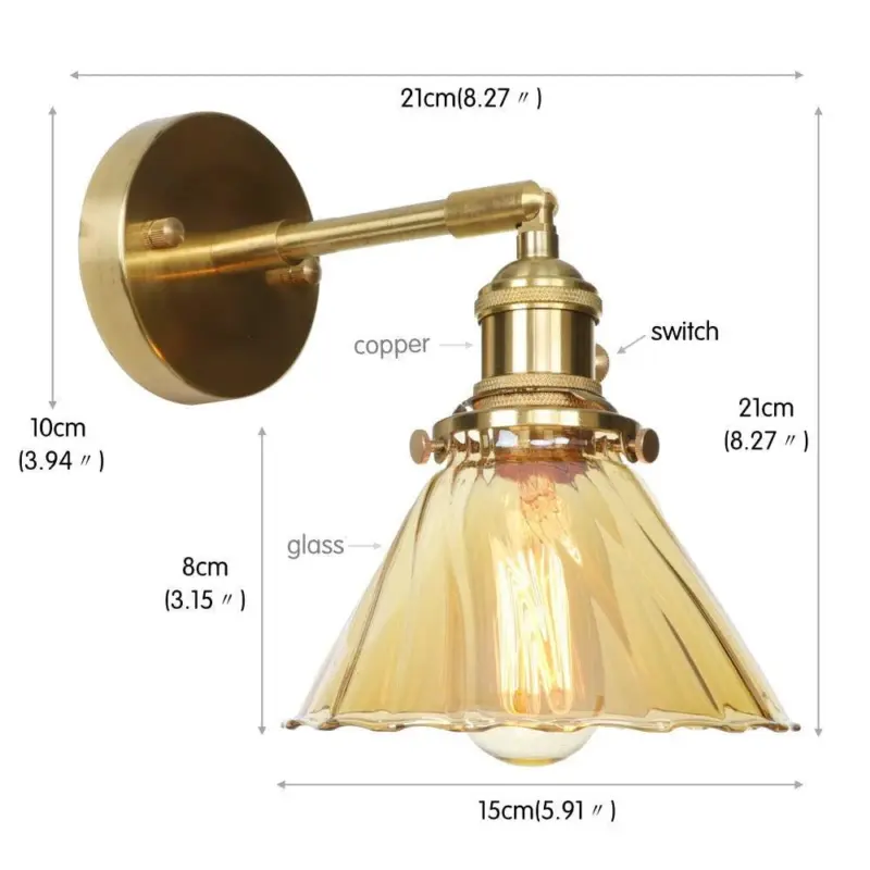 Homeko Copper Wall Sconces