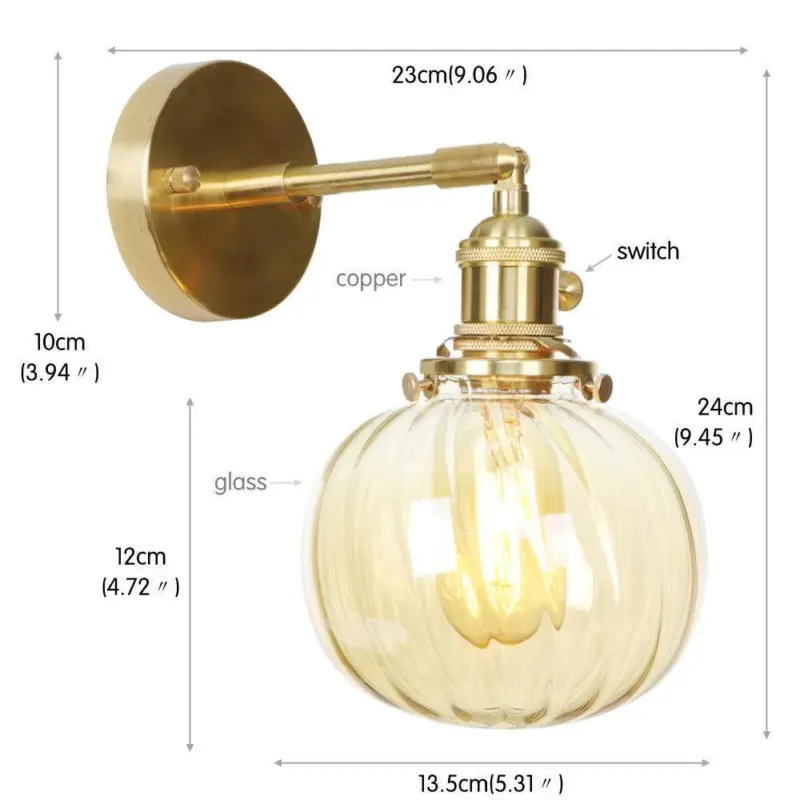 Homeko Copper Wall Sconces
