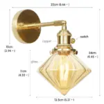 Homeko Copper Wall Sconces