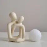 Homeko Couple Nightlight Statue