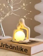 Homeko Couple Nightlight Statue