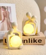 Homeko Couple Nightlight Statue