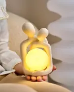 Homeko Couple Nightlight Statue