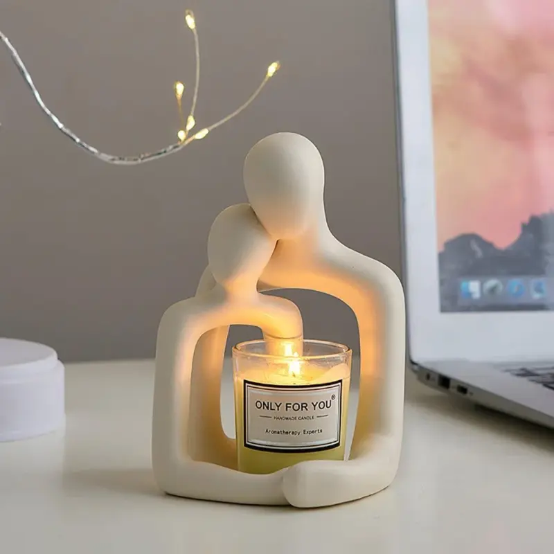 Homeko Couple Nightlight Statue