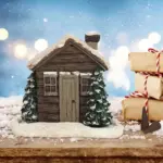 Homeko Cozy Log Cabin Incense Burner
