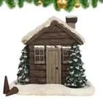 Homeko Cozy Log Cabin Incense Burner