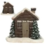 Homeko Cozy Log Cabin Incense Burner